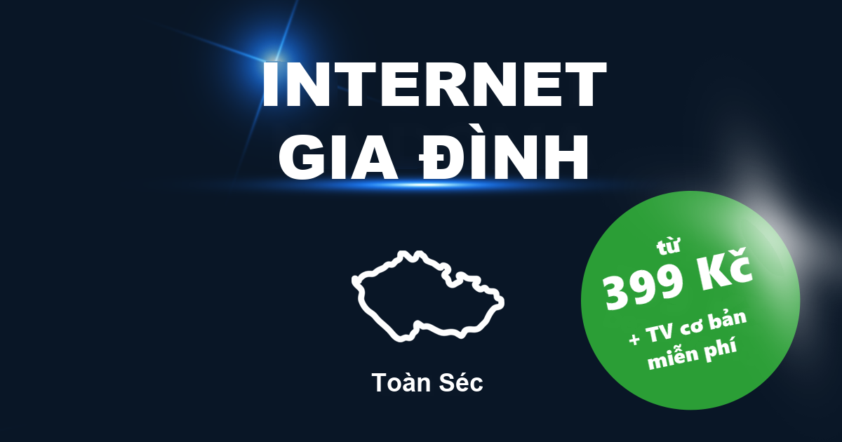 Internet gia đình, toàn Séc
